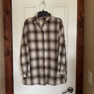 Flannel dress